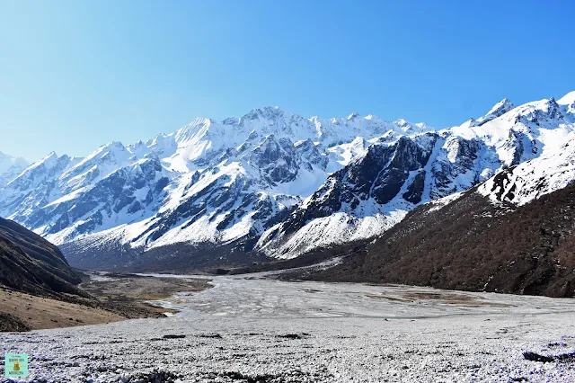 Langshisha Kharka en Trekking Valle del Langtang, Nepal