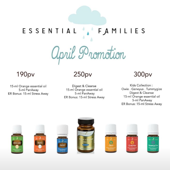 Cora Anne Designs Young Living's April Promos!