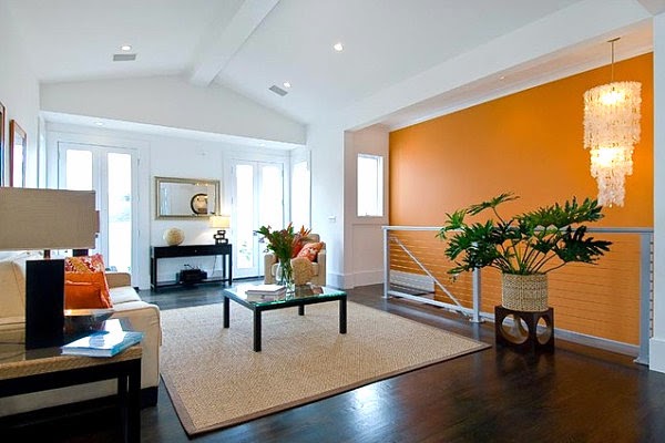 Interior Color scheme: Combination of complementary colors