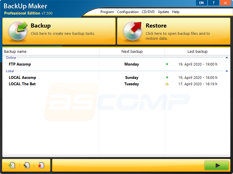BackUp Maker Professional v8.013 Free Download