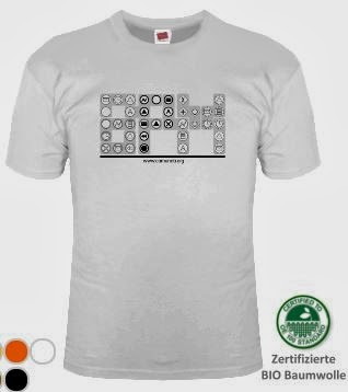 Camunda BPM tetris white T-shirt