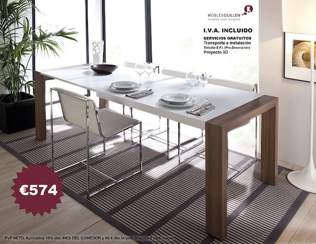 Mesas comedor CREA | MOBLES GUILLEN BLOG