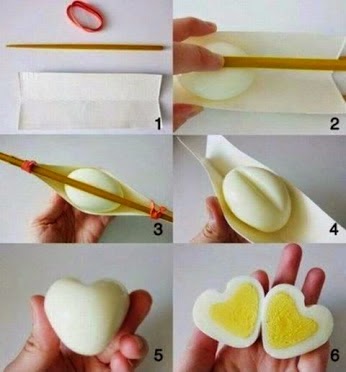 membuat Telur Cinta