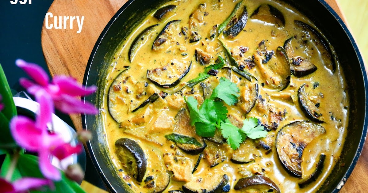 MADE IN SNEHA'S KITCHEN Eggplant Coconut Curry