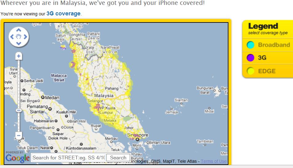 Maxis Coverage Map Check : T-Mobile Coverage Check Map | LTE Network