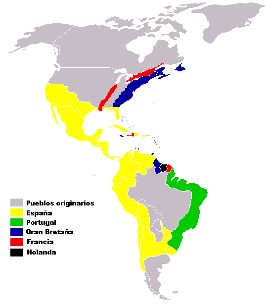 Nuestro lugar de encuentro. Quinto Año 2011 Las colonias europeas en América. Nuestro lugar de encuentro. Quinto Año 2011 Las colonias europeas en América.