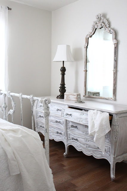 A French Bedroom...Simplicity In Rustic Elegance