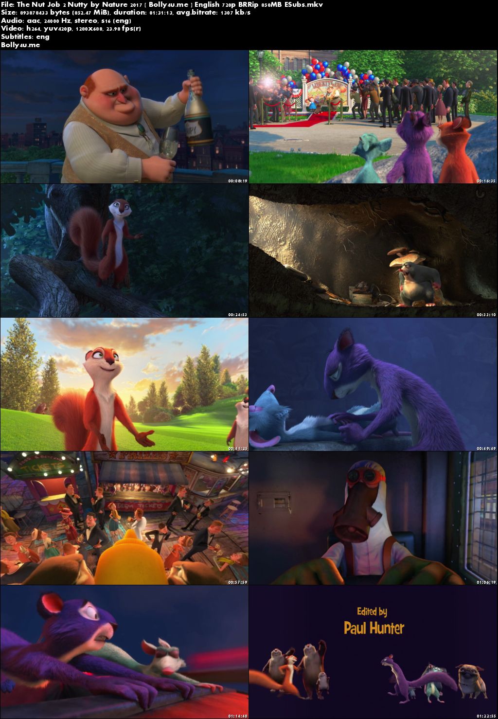 The Nut Job 2 Nutty By Nature 2017 BRRip 280MB English 480p ESubs Download The Nut Job 2 Nutty By Nature 2017 BRRip 280MB English 480p ESubs Download