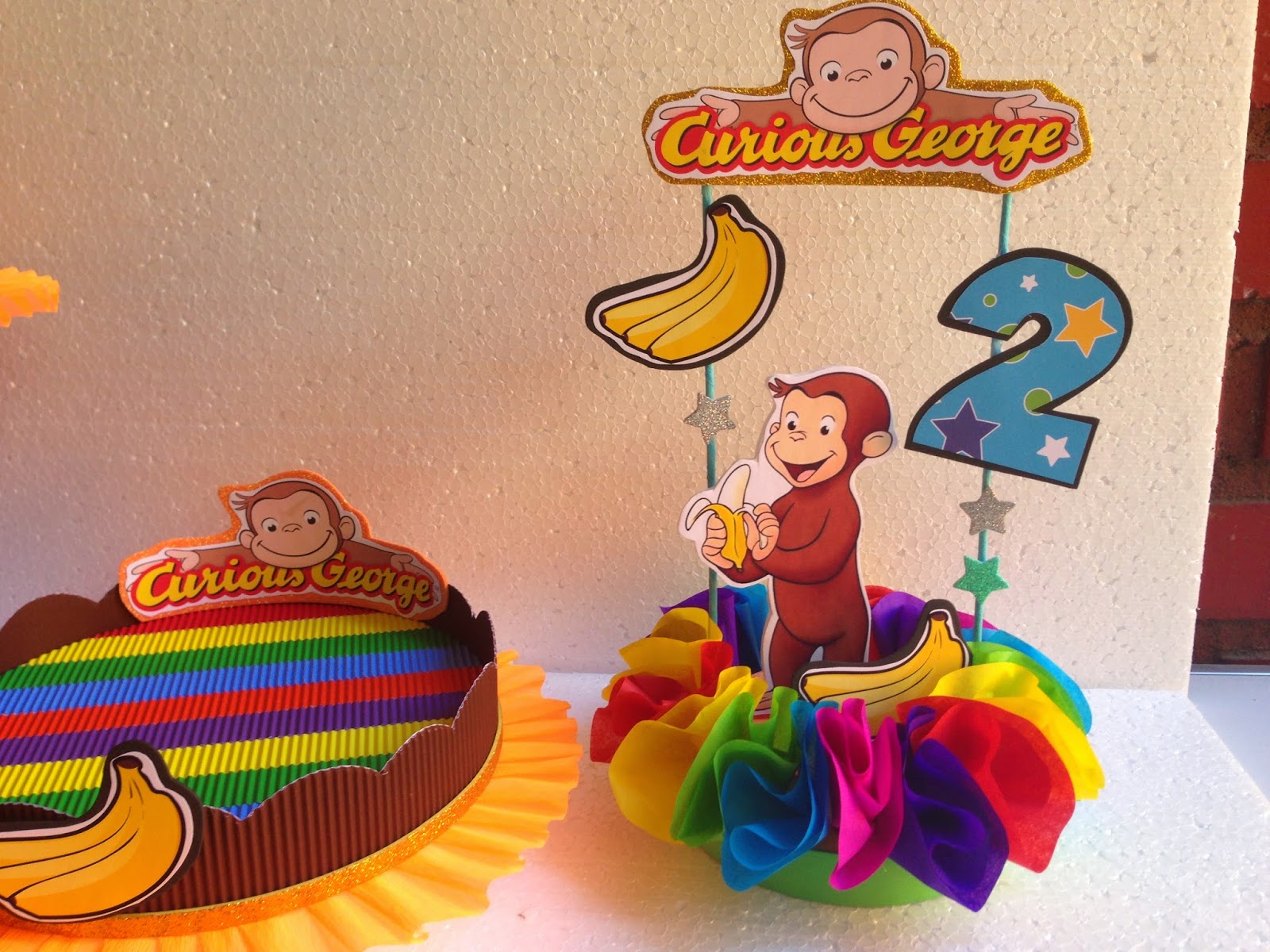 DECORACIONES INFANTILES: jorge el curioso