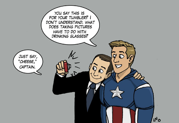 Star Spangled man with a plan Phil%2BCoulson%252C%2BAgent%2BFanboy%2Bby%2BLamechO