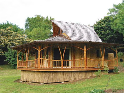 bangunan dari bambu