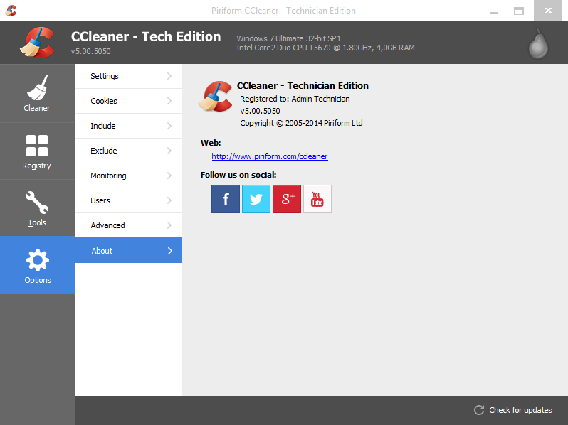 ccleaner 5.78 serial key ccleaner 5.78 serial key