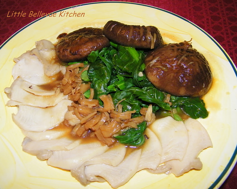 Little Bellevue Kitchen Braised Mushroom with Abalone