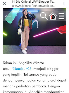 JFW 2019 Best Official Blogger