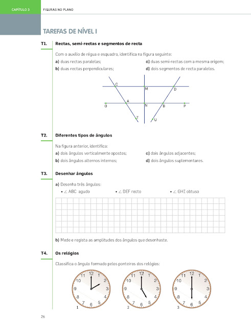 FIGURAS NO PLANO EXERCÍCIOS