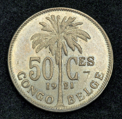 Belgian Congo coins 50 Centimes