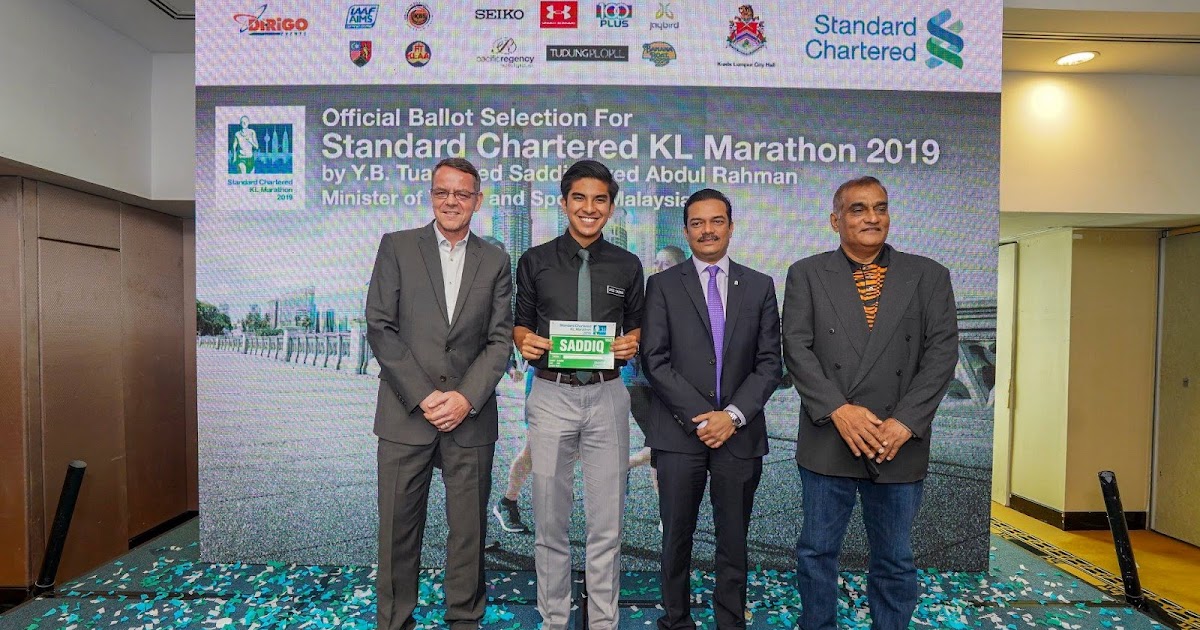 Penonton BALLOT WINNERS SELECTED FOR STANDARD CHARTERED KL MARATHON 2019