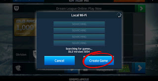 How to play multiplayer offline game Dream League Soccer