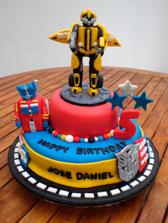 Bolo Festa Transformers Bolo Festa Transformers