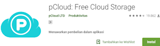 pcloud storage