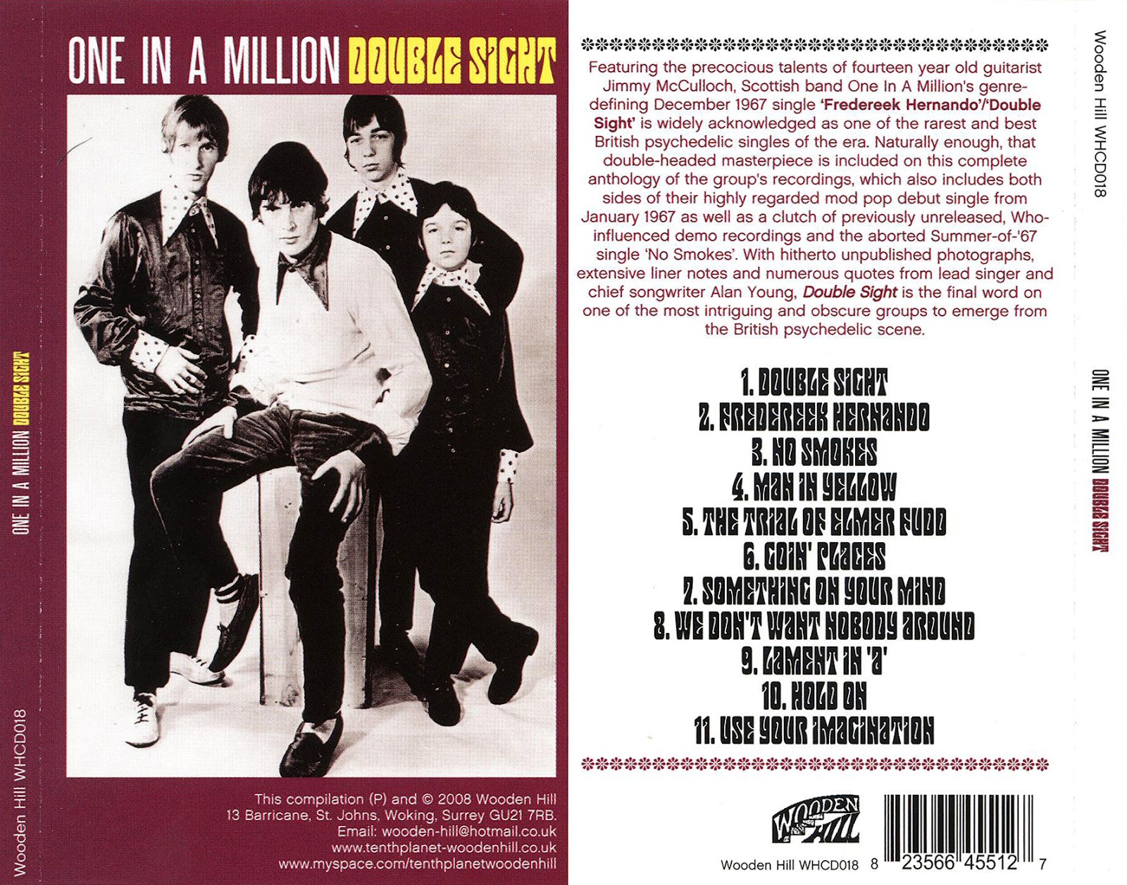 Music Archive One In A Million Double Sight ( 1967)