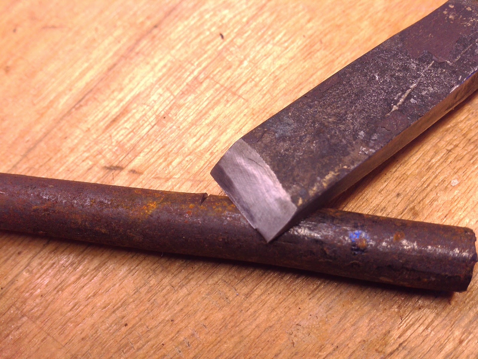 My peculiar nature welding file steel........ and some good