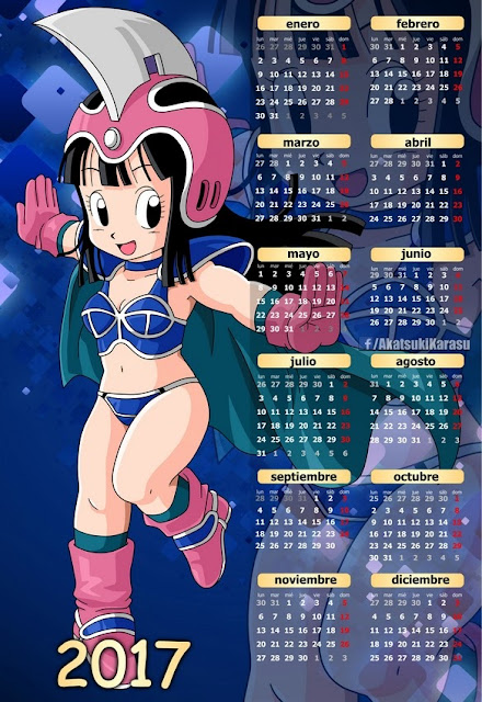 calendarios anime gratis