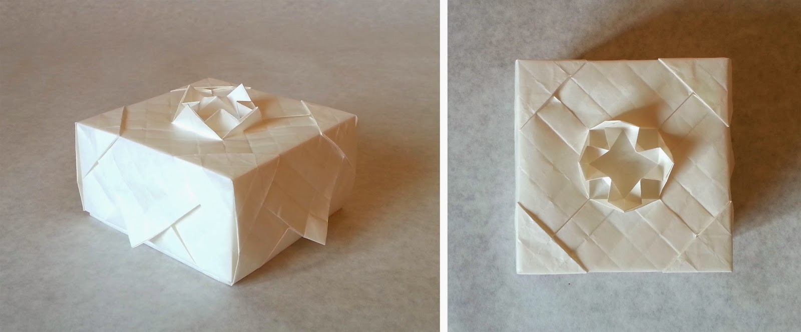 dellukelling: Masu boxes with tesselation lids