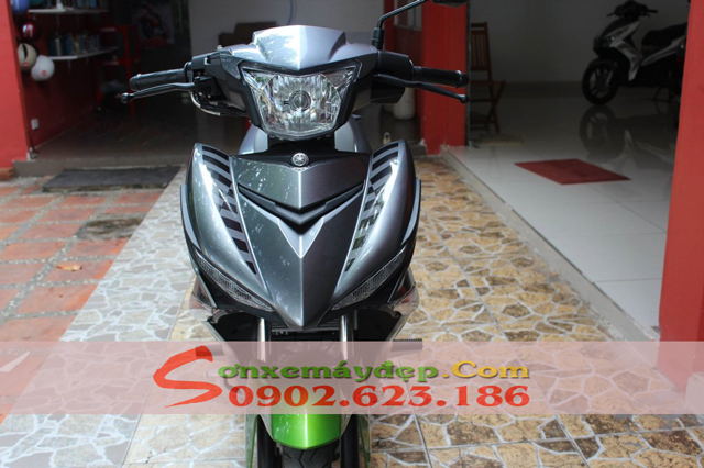 Sơn phối màu xe Exciter 150 màu xám xanh Z1000