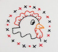 Hen from Peep-Peep-Peep embroidery pattern packet