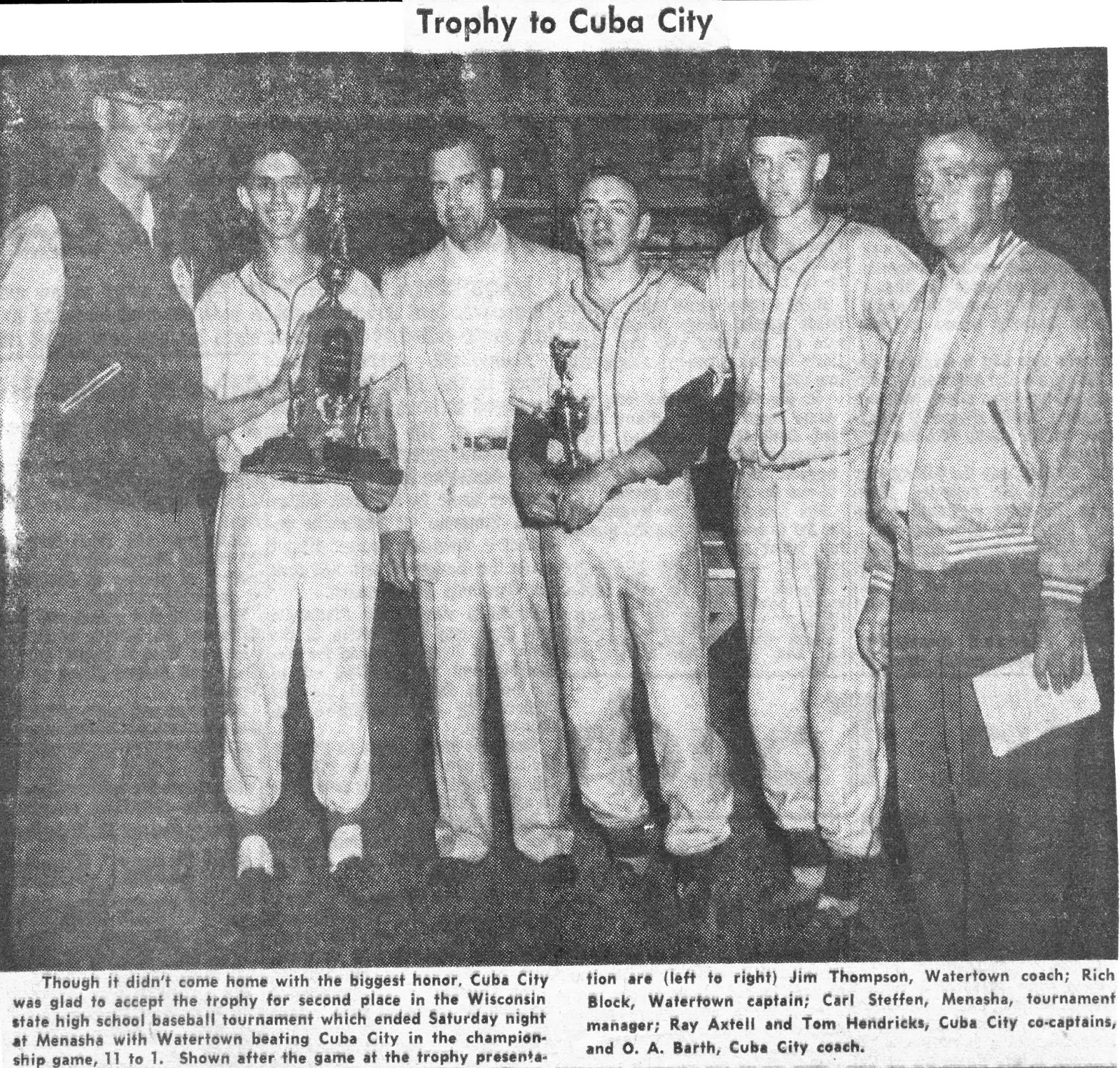 Baseball Fever, 1955