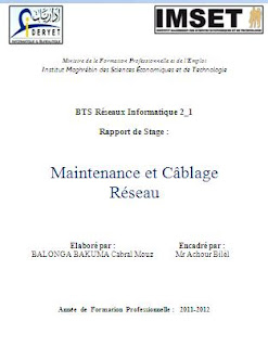 rapport de stage cablage informatique