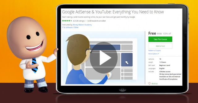 Kuasai Google AdSense dan YouTube dengan Udemy: Dapatkan Kursus 100% GRATIS!
