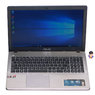 Laptop Gaming ASUS X550D Double VGA Second di Malang