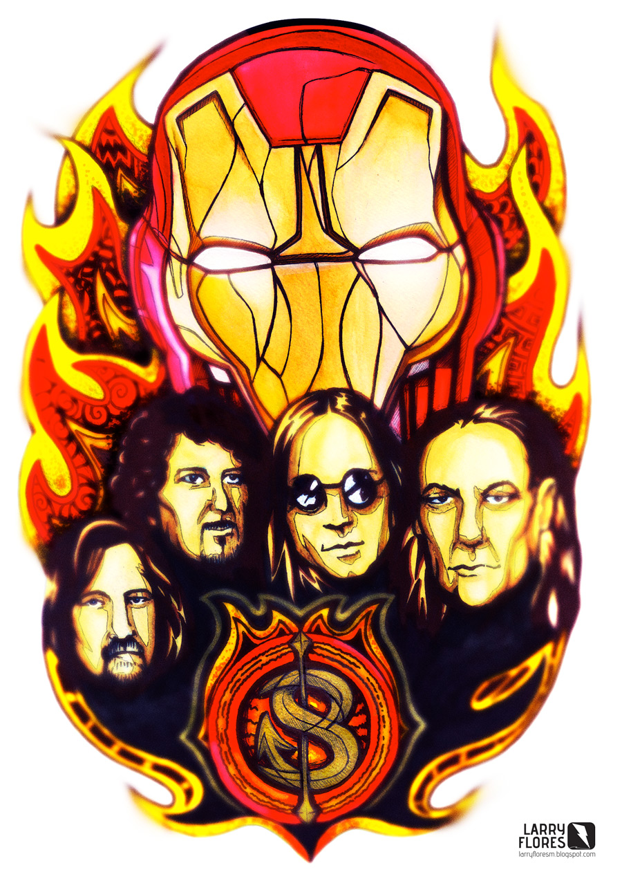 Larry Flores "La Galeria" Iron Man Black Sabbath