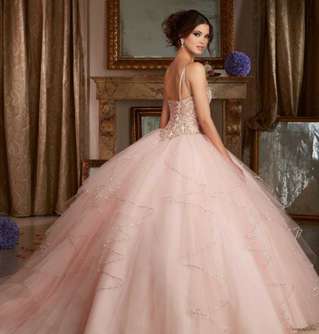 Vestidos de xv Rosa Pastel ¡Especial 18 para Quinceañeras! | Moda 2019 - 2020