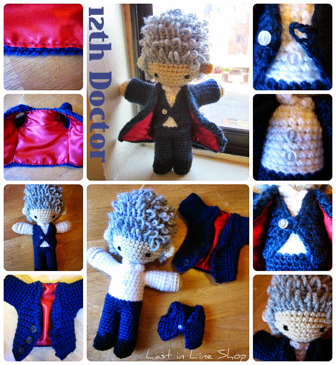 Forever Last In Line New Item MadetoOrder 12th Doctor Plush