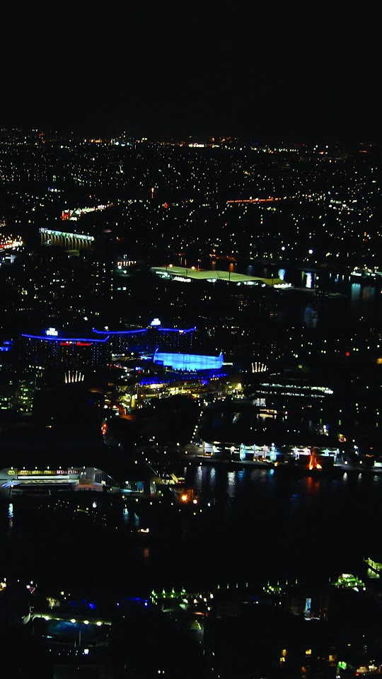 Sydney Top City View Night Lights Lockscreen  Android Best Wallpaper