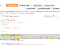 Cara Merubah Header Evo Jadi Ke Tengah Responsive Bag II