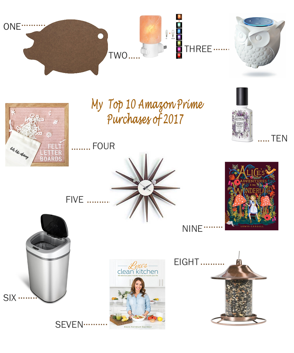 My Top 10 Amazon Prime Purchases of 2017