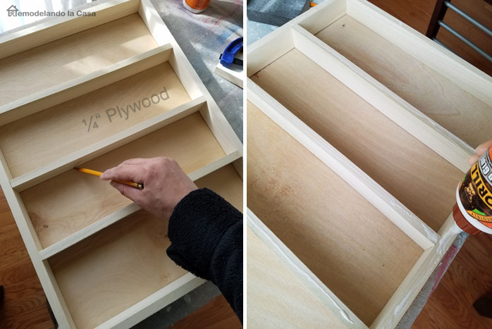 DIY Two-Tiered Drawer Organizer 