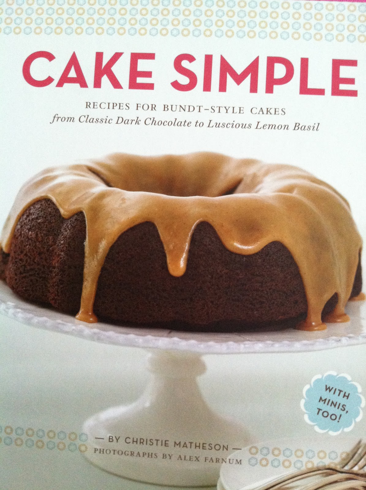 Julie Bakes Bundt cake cookbook