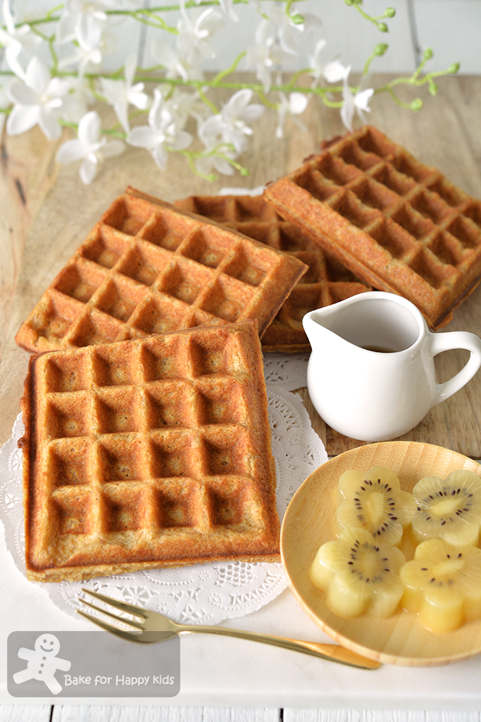Crispy Butter Nestum Cereal Waffles HIGHLY Resep