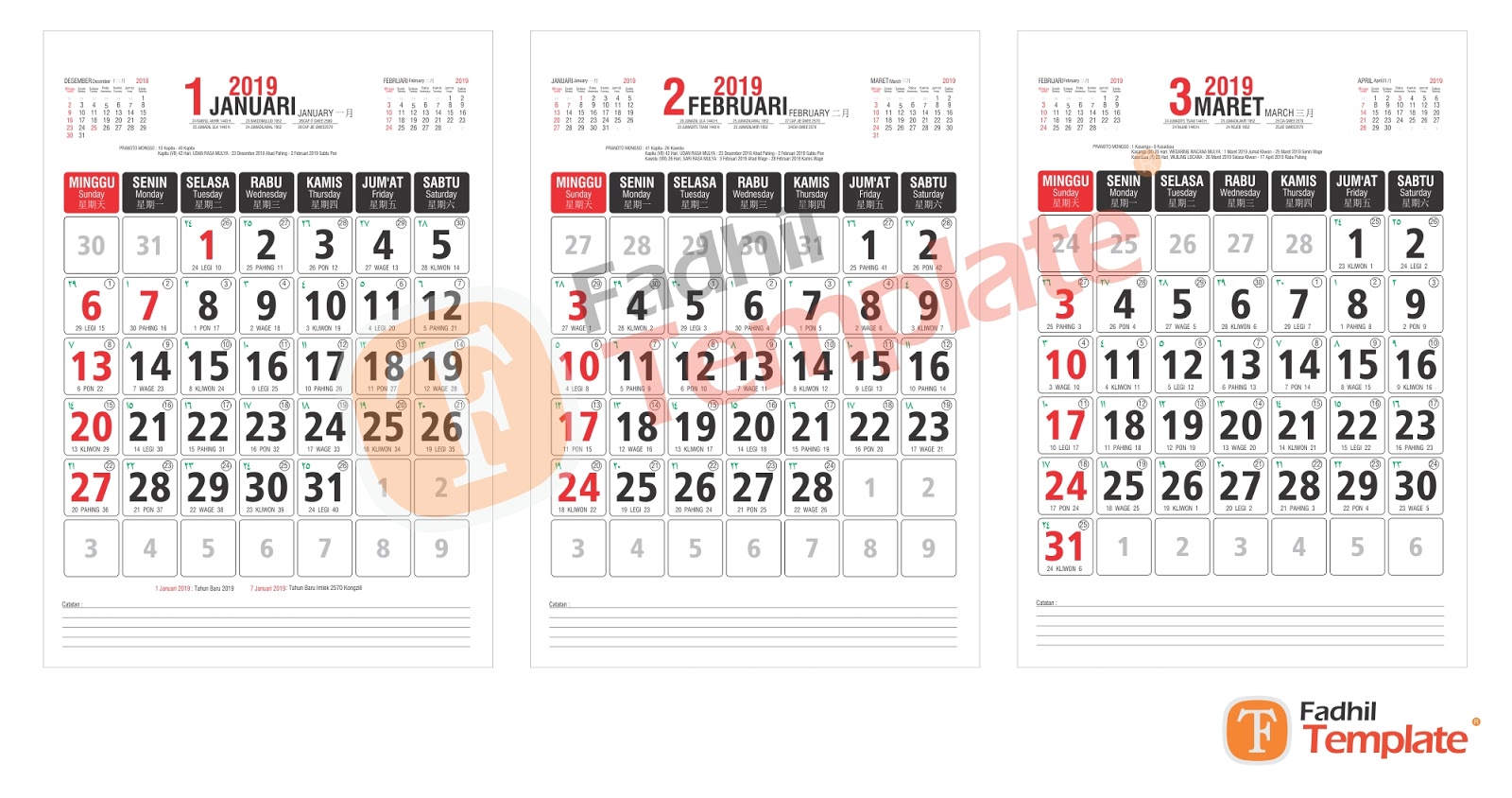 Get Desain Kalender 2 Bulanan Pictures