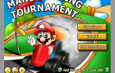Free Flash Games: Mario Racing Tournament