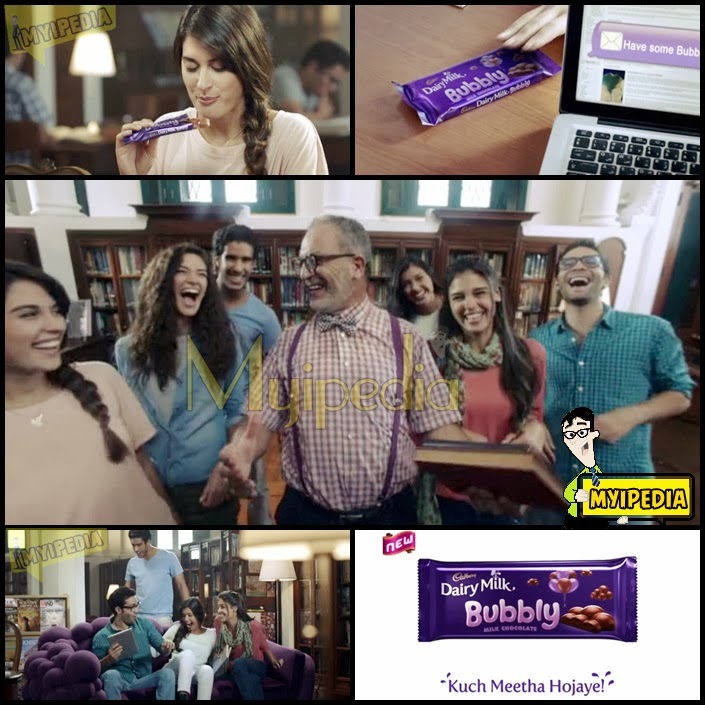 Cadbury Dairy Milk Bubbly Milk Chocolate TVC 2014 Myipedia TVC