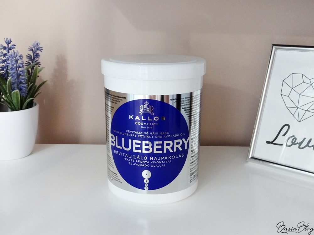 Kallos Blueberry maska emolientowa