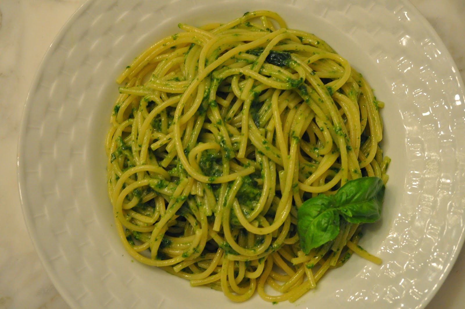 Cooking with Manuela Homemade Pesto Alla Genovese
