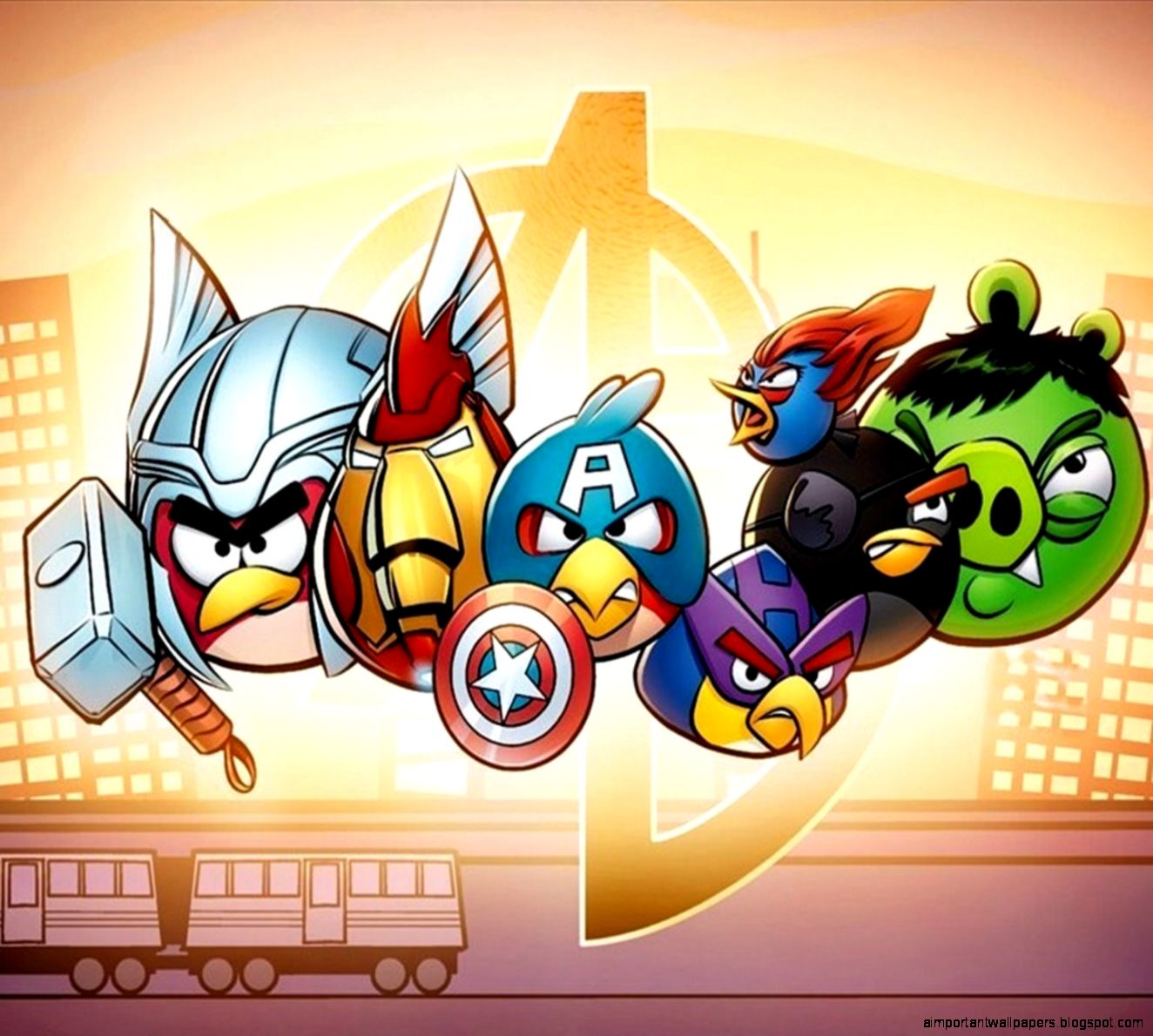 Play Angry Birds Online  Angry Avengers Hd