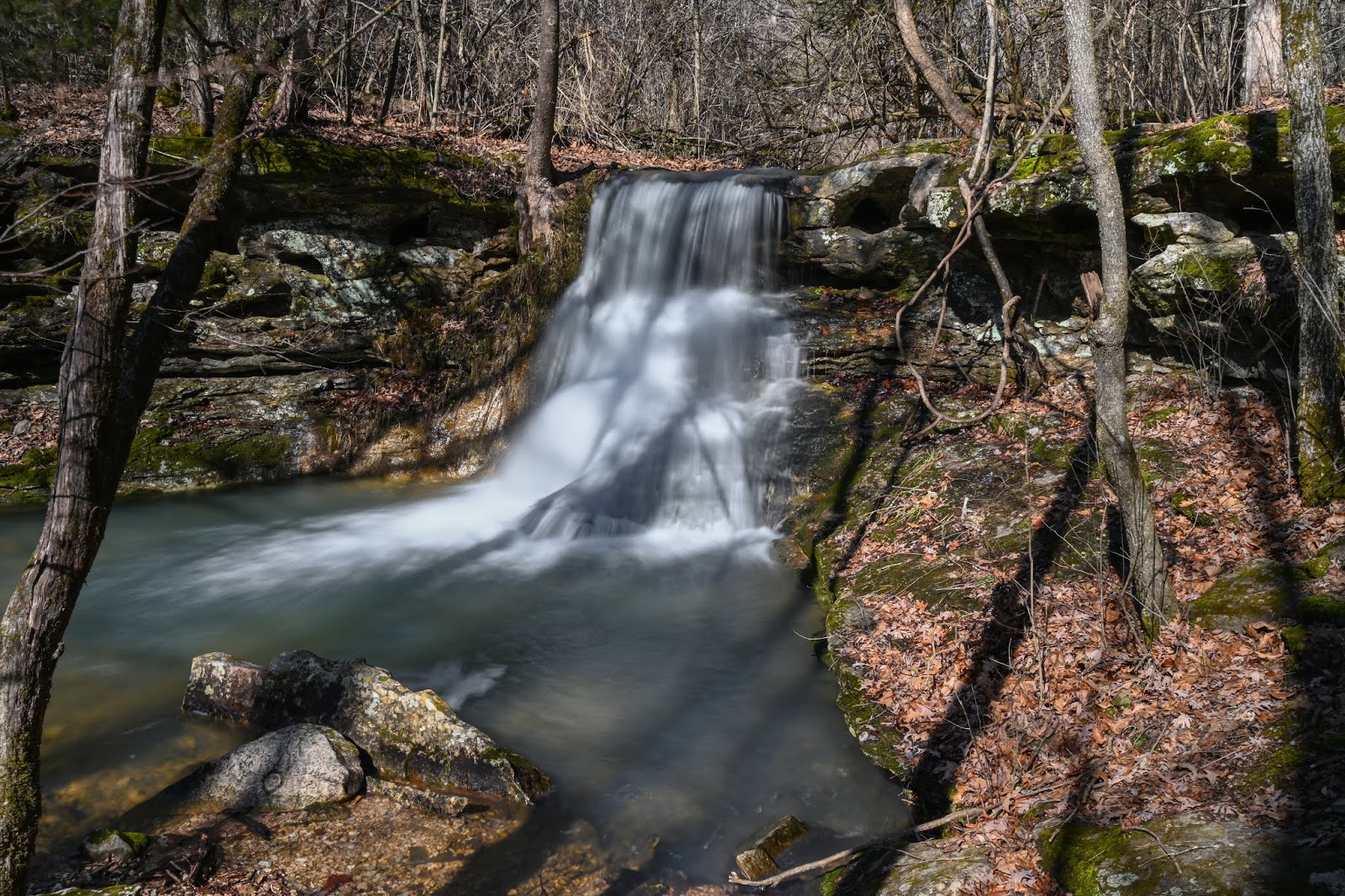Rick's Hiking Blog Tea Kettle Falls and Reynolds Hollow Falls, Madison
